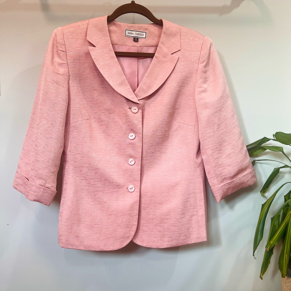 Vintage Pastel Pink Blazer
